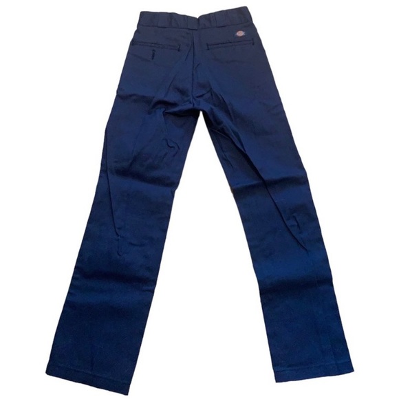 Dickie's 874 Original Work Pants Loose Fit Patchwork
Waist Cargo Pants Navy Blue - Picture 4 of 13